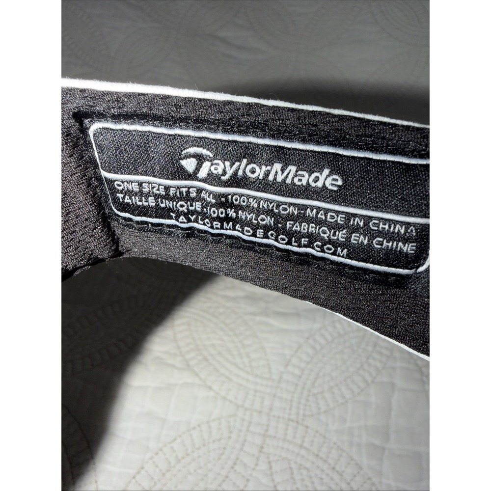 TAYLORMADE GOLF VISOR SLDR TOUR PREFERRED White GRAY ONE SIZE - Picture 5 of 8